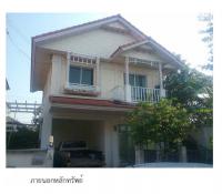 บ้านแฝดหลุดจำนอง ธ.ธนาคารกรุงไทย ปทุมธานี เมืองปทุมธานี บ้านกลาง