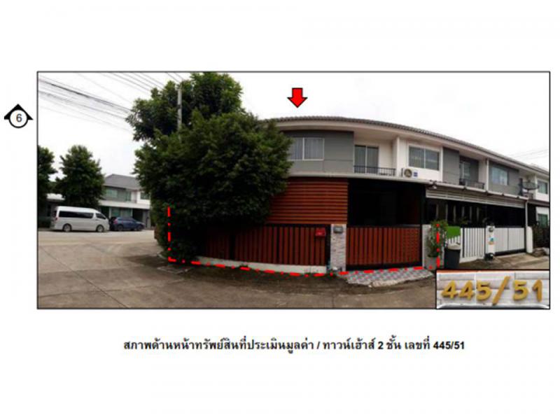 ที่ดินพร้อมสิ่งปลูกสร้างหลุดจำนอง ธ.ธนาคารออมสิน ปทุมธานี เมืองปทุมธานี บางเดื่อ