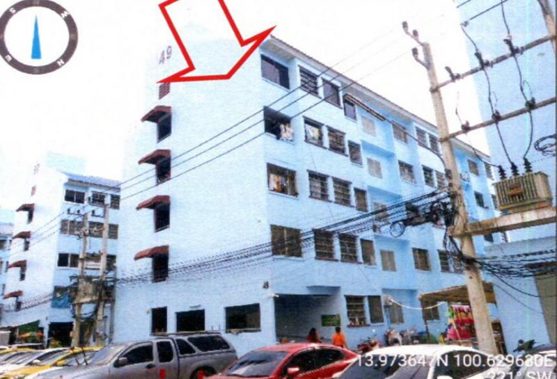 คอนโดหลุดจำนอง ธ.ธนาคารอาคารสงเคราะห์ ปทุมธานี ธัญบุรี บึงสนั่น(คลองฝั่งใต้)