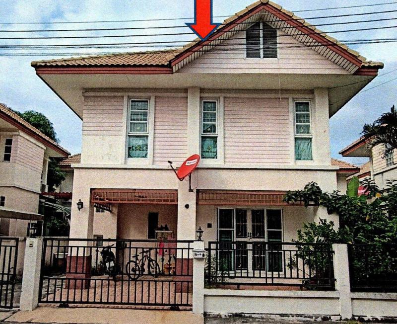 บ้านแฝดหลุดจำนอง ธ.ธนาคารอาคารสงเคราะห์ ปทุมธานี เมืองปทุมธานี หลักหก
