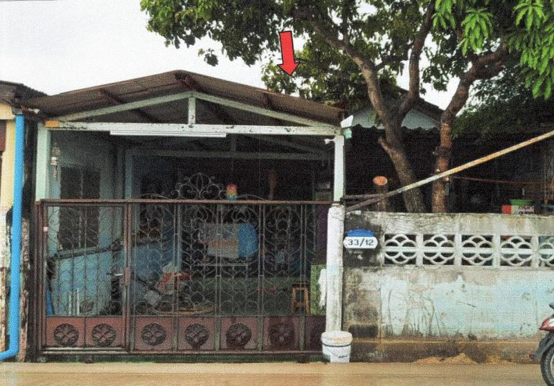 บ้านแฝดหลุดจำนอง ธ.ธนาคารอาคารสงเคราะห์ ปทุมธานี ธัญบุรี ลำผักกูด