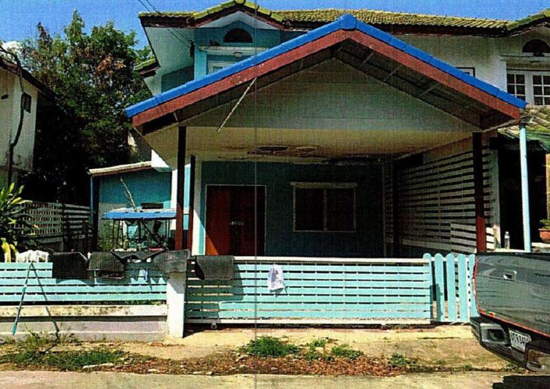 บ้านแฝดหลุดจำนอง ธ.ธนาคารอาคารสงเคราะห์ ปทุมธานี ธัญบุรี บึงสนั่น(คลองฝั่งใต้)