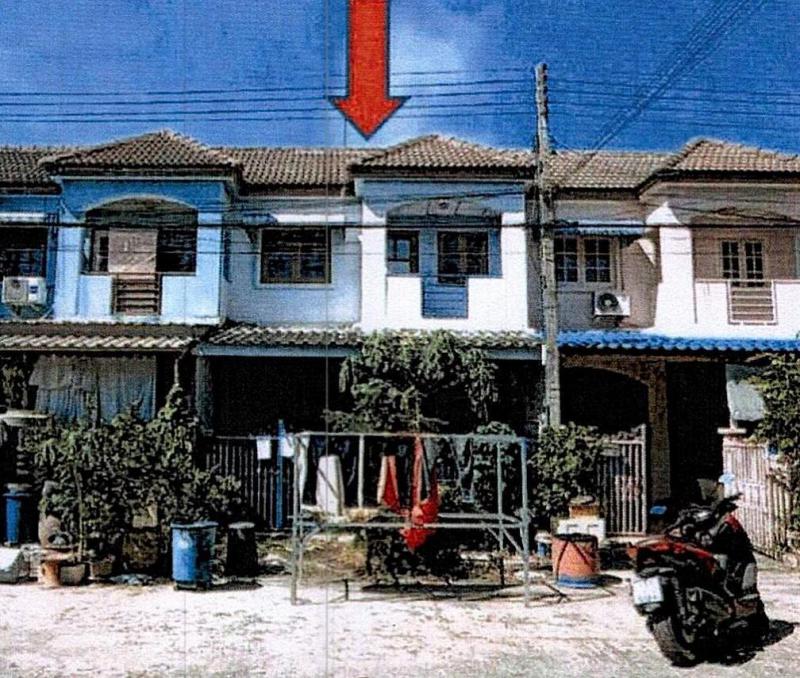 ทาวน์เฮ้าส์หลุดจำนอง ธ.ธนาคารอาคารสงเคราะห์ ปทุมธานี ธัญบุรี บึงสนั่น
