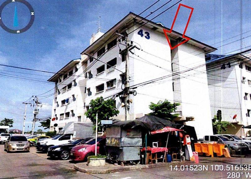 คอนโดหลุดจำนอง ธ.ธนาคารอาคารสงเคราะห์ ปทุมธานี เมืองปทุมธานี บางปรอก