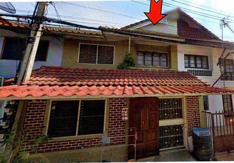 ทาวน์เฮ้าส์หลุดจำนอง ธ.ธนาคารอาคารสงเคราะห์ ปทุมธานี ธัญบุรี ลำผักกูด(คลองฝั่งใต้)