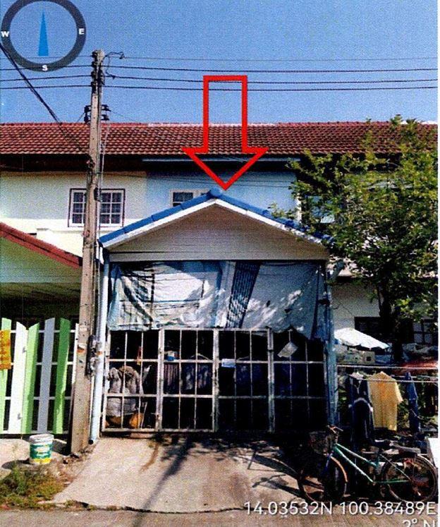 ทาวน์เฮ้าส์หลุดจำนอง ธ.ธนาคารอาคารสงเคราะห์ ปทุมธานี ลาดหลุมแก้ว ระแหง