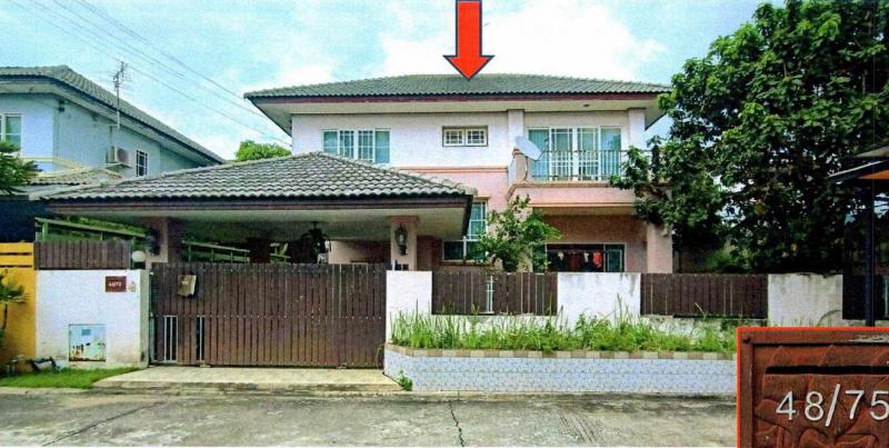 บ้านเดี่ยวหลุดจำนอง ธ.ธนาคารอาคารสงเคราะห์ ปทุมธานี ลำลูกกา บึงลาดสวาย