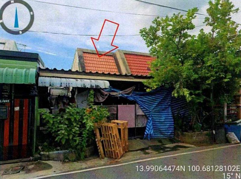 ทาวน์เฮ้าส์หลุดจำนอง ธ.ธนาคารอาคารสงเคราะห์ ปทุมธานี ธัญบุรี บึงยี่โถ
