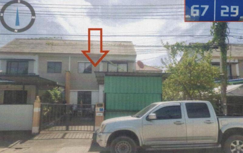 บ้านแฝดหลุดจำนอง ธ.ธนาคารอาคารสงเคราะห์ ปทุมธานี ลำลูกกา คูคต